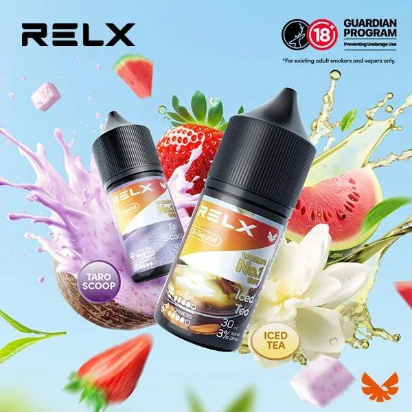 RELX悅刻煙油 | 30ML瓶裝煙油 | 電子果汁 | 30mg尼古丁鹽 | 原裝正品